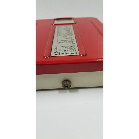 Vintage Borg Household Weigh Scale, Retro Kitchen, Mid Century Modern - Picture 2 of 6